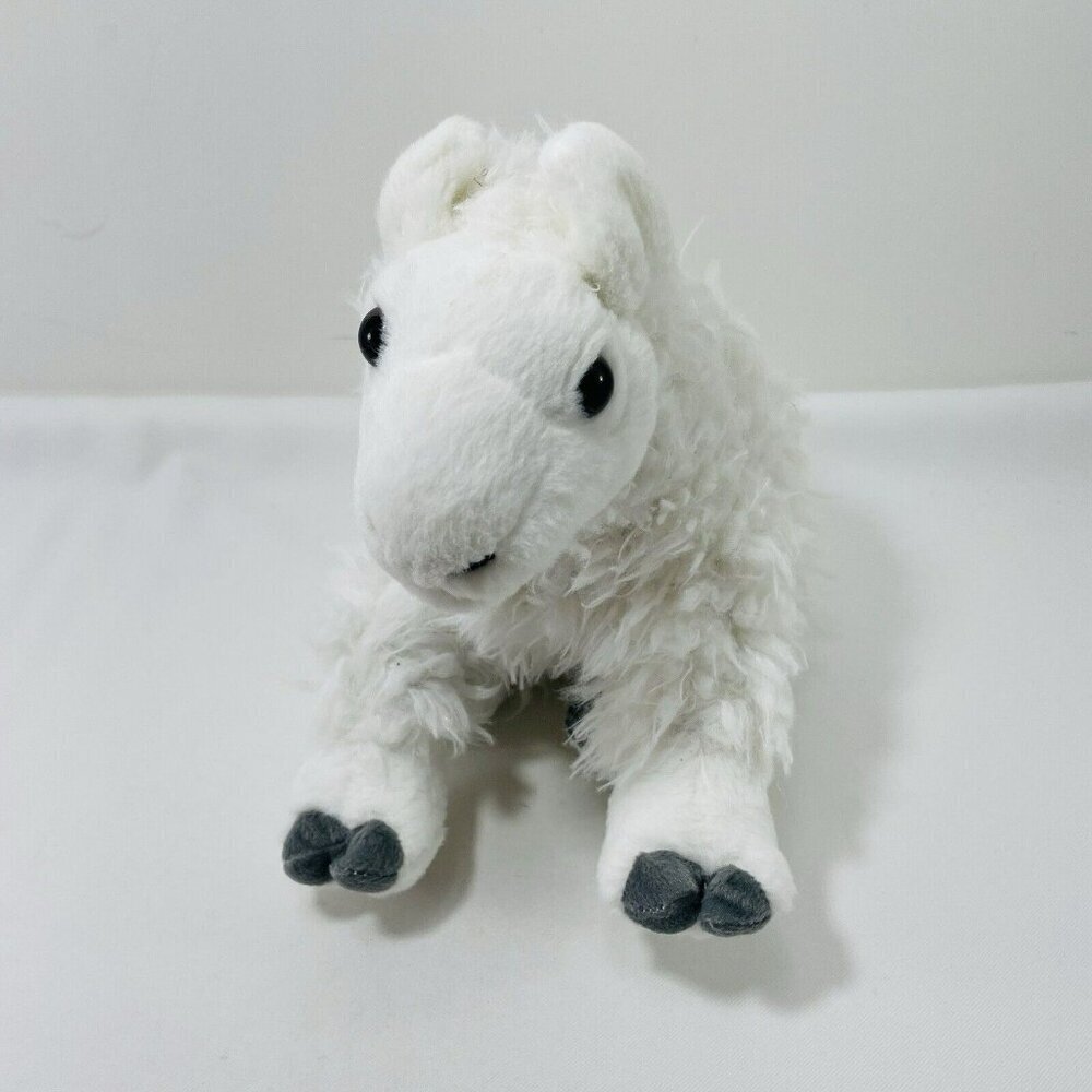 Wild Republic Alpaca Llama Sheep Lamb Plush White Wool Wooly Soft Toy Farmhouse